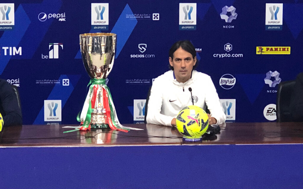 inzaghi inter supercoppa