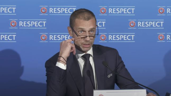 Aleksander Čeferin, presidente Uefa