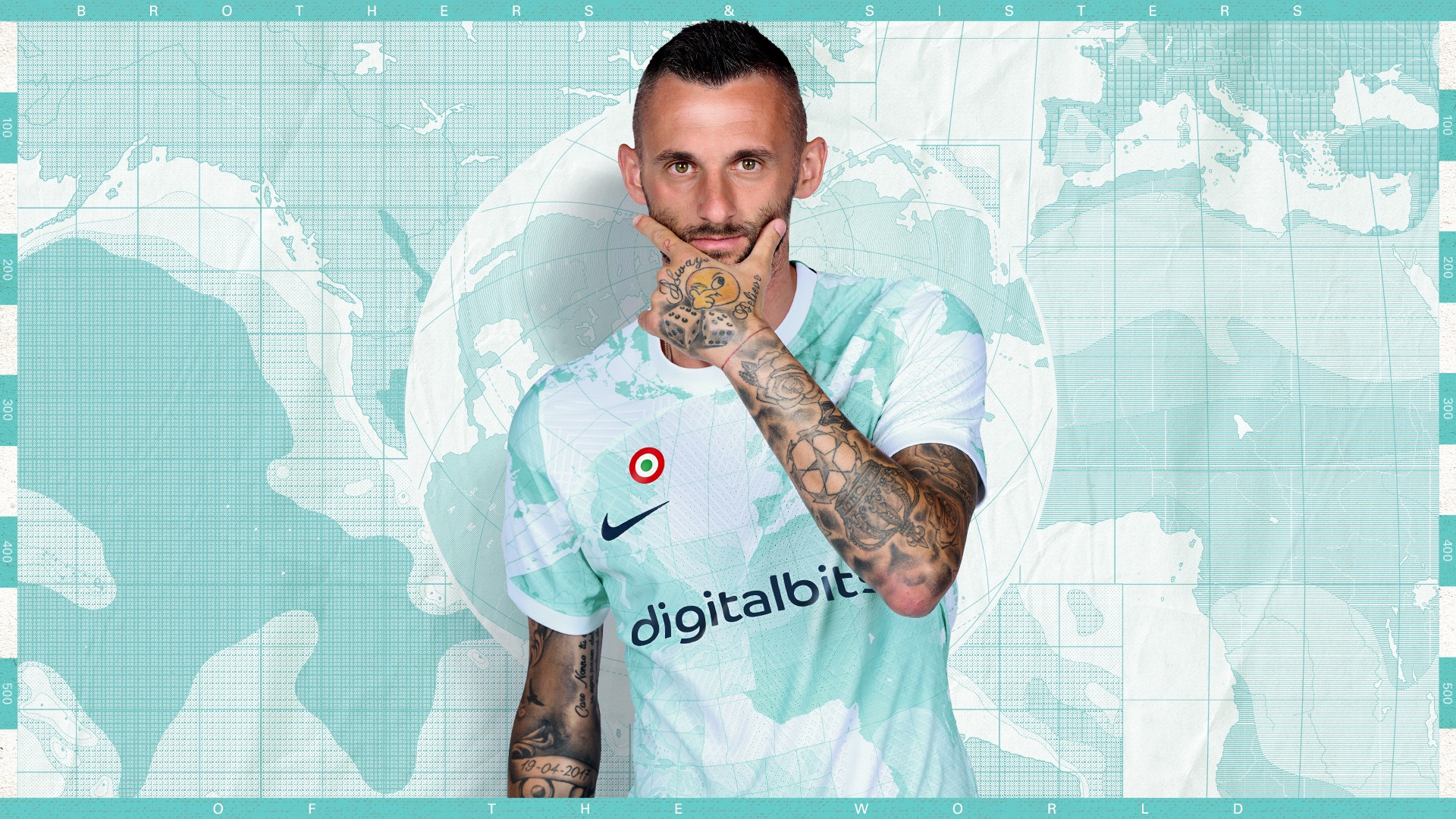 Inter presentata la seconda maglia c e il main sponsor Digitalbits