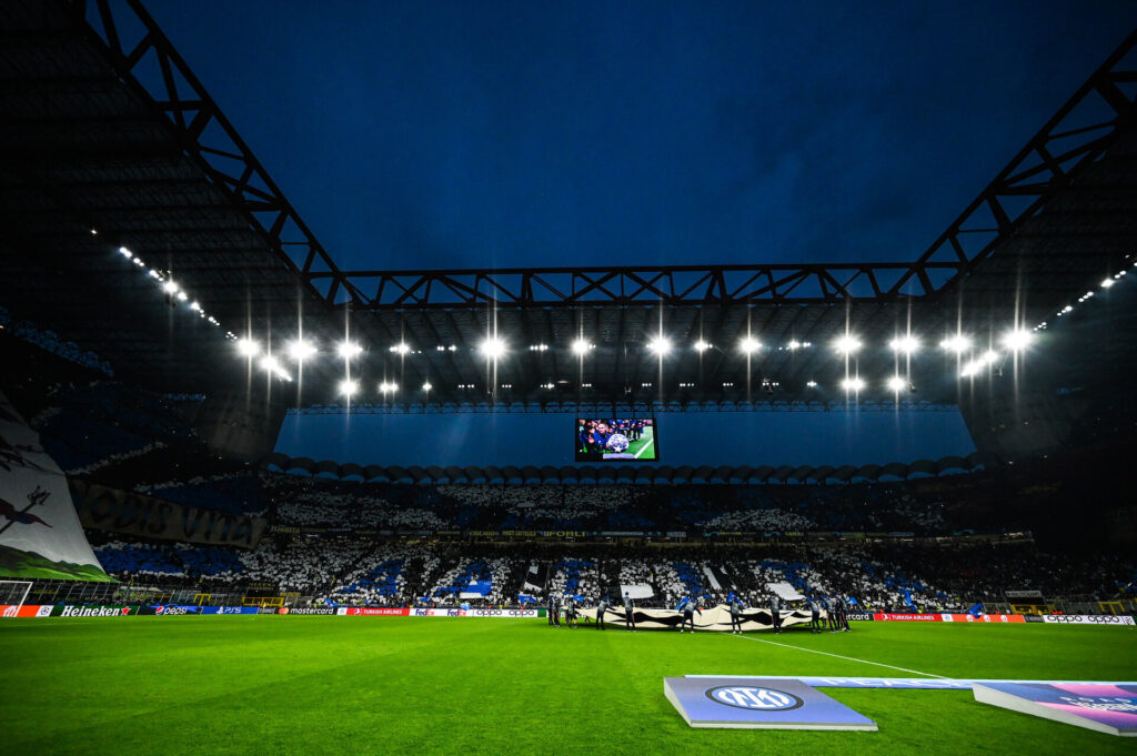 San Siro, via libera ai maxischermi per la finale di Champions League