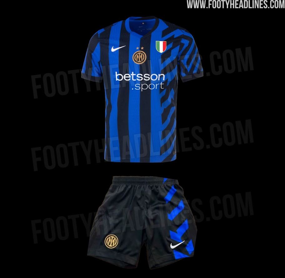 inter maglia pantaloncini 2024 25